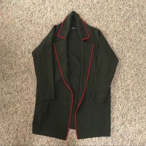 Forest Green Zara Cardigan